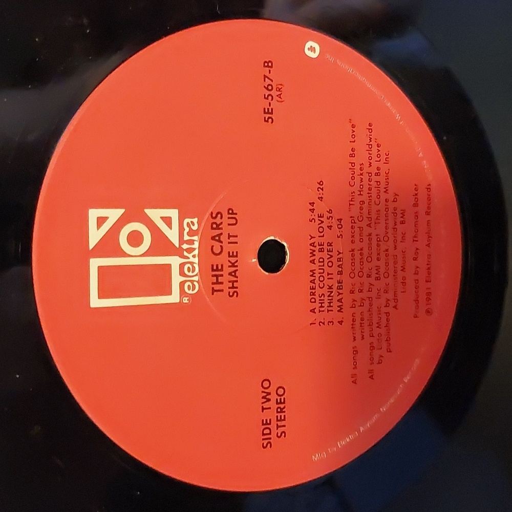 The Cars Shake It Up 1981 Vinyl Record - Picture 7 of 7